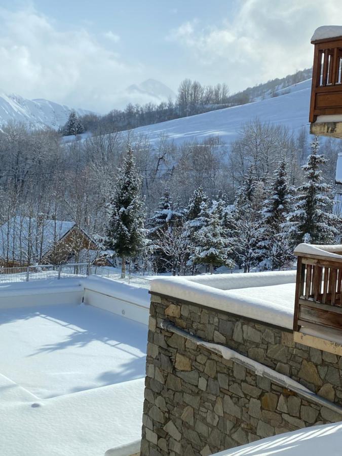 Ferienwohnung Logement 4/6 Personnes A La Montagne Avec Piscine Saint-Sorlin-d'Arves Exterior foto